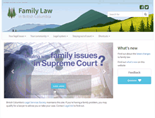 Tablet Screenshot of familylaw.lss.bc.ca